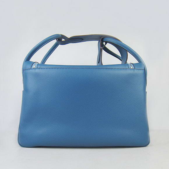 High Quality Replica Hermes Lindy 26CM Shoulder Bag Blue - Click Image to Close